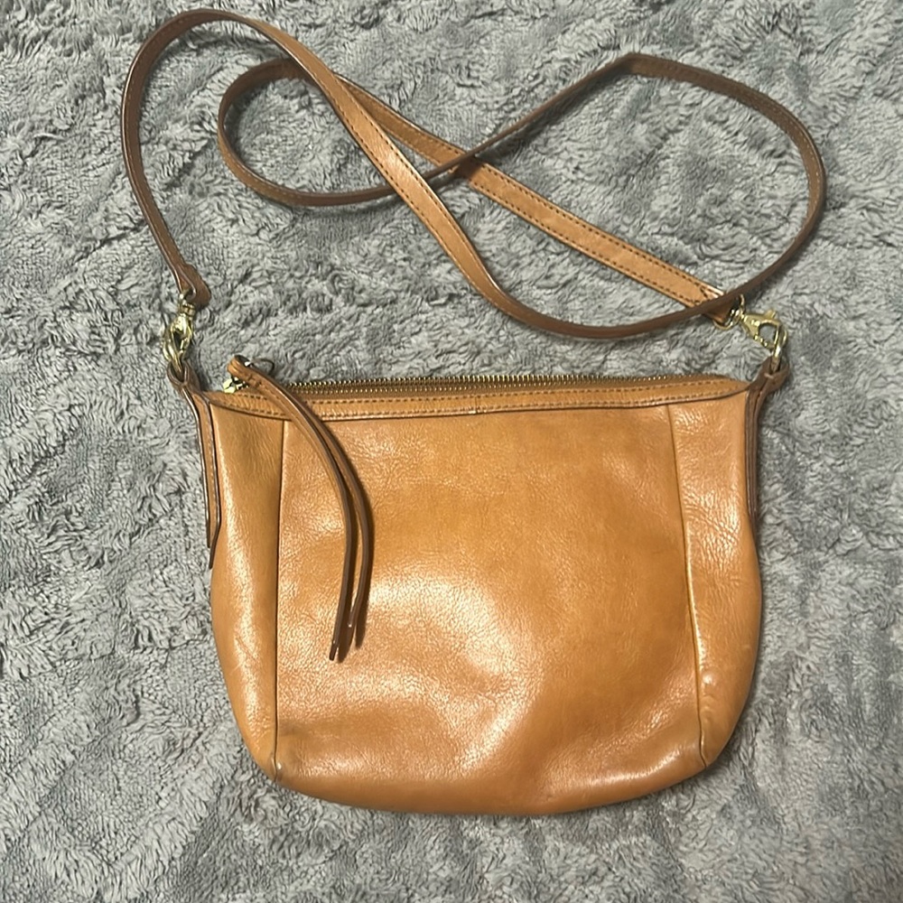 Tan Fossil Crossbody